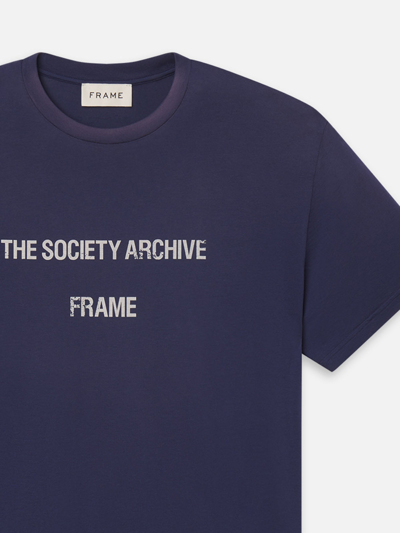 FRAME The Society Archive Vintage Print Shirt outlook