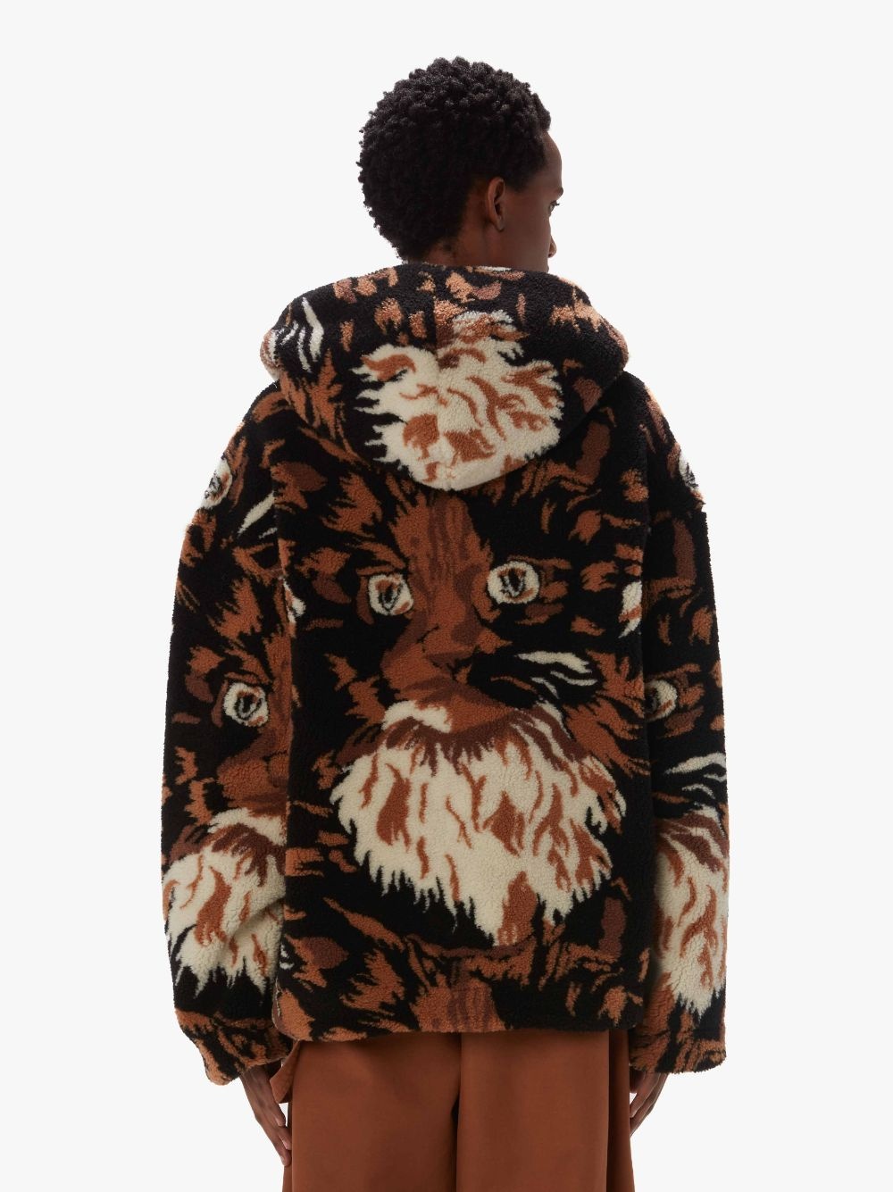 FLEECE HOODED JACKET - 3