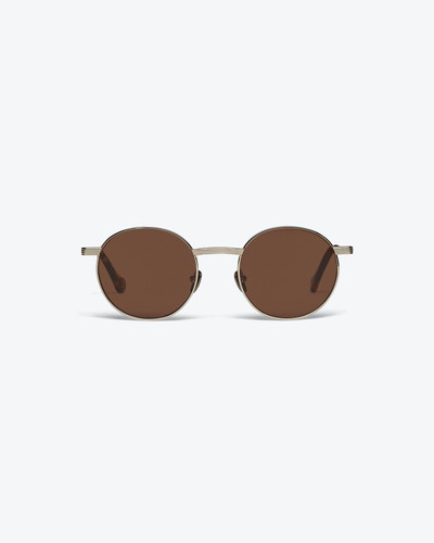 Nanushka POLA - Metal round-frame sunglasses - Gold outlook