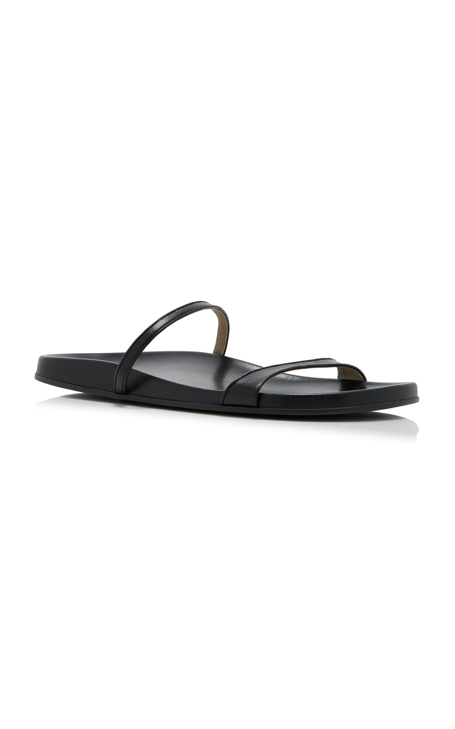 Hugh Leather Sandals black - 4