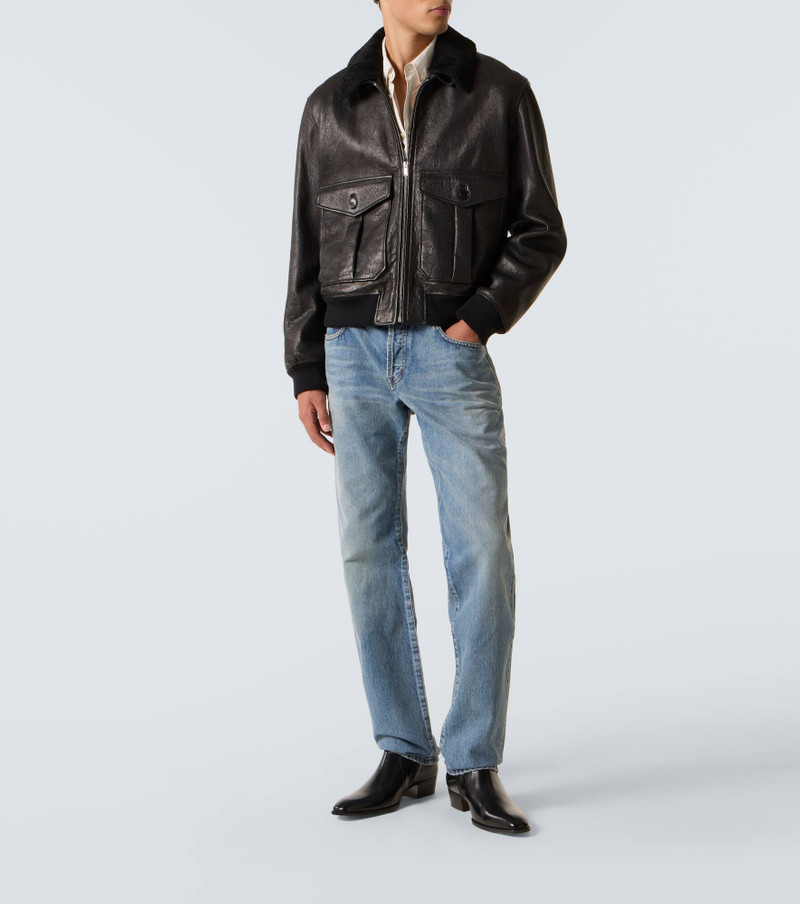 SAINT LAURENT Low-rise slim jeans outlook