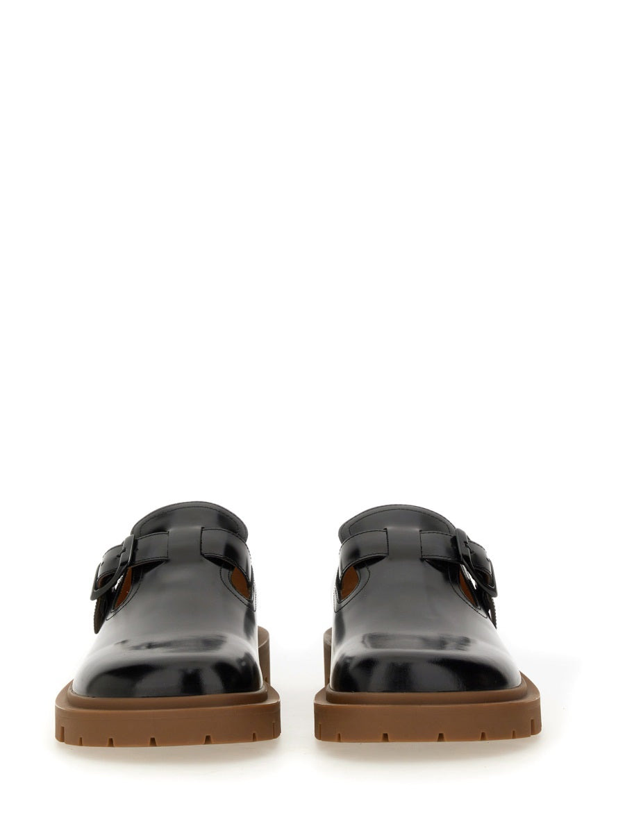 Maison Margiela Men Leather Monk. - 4