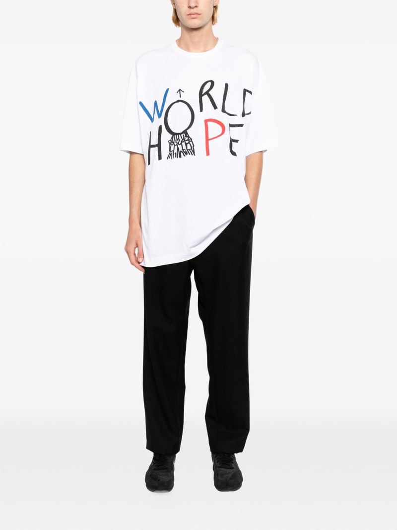 Comme des Garçons SHIRT graphic-print cotton T-shirt outlook
