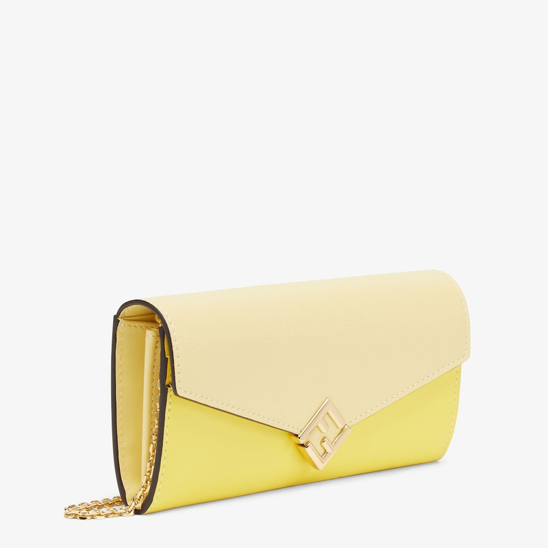 FENDI FF Diamonds Continental With Chain outlook