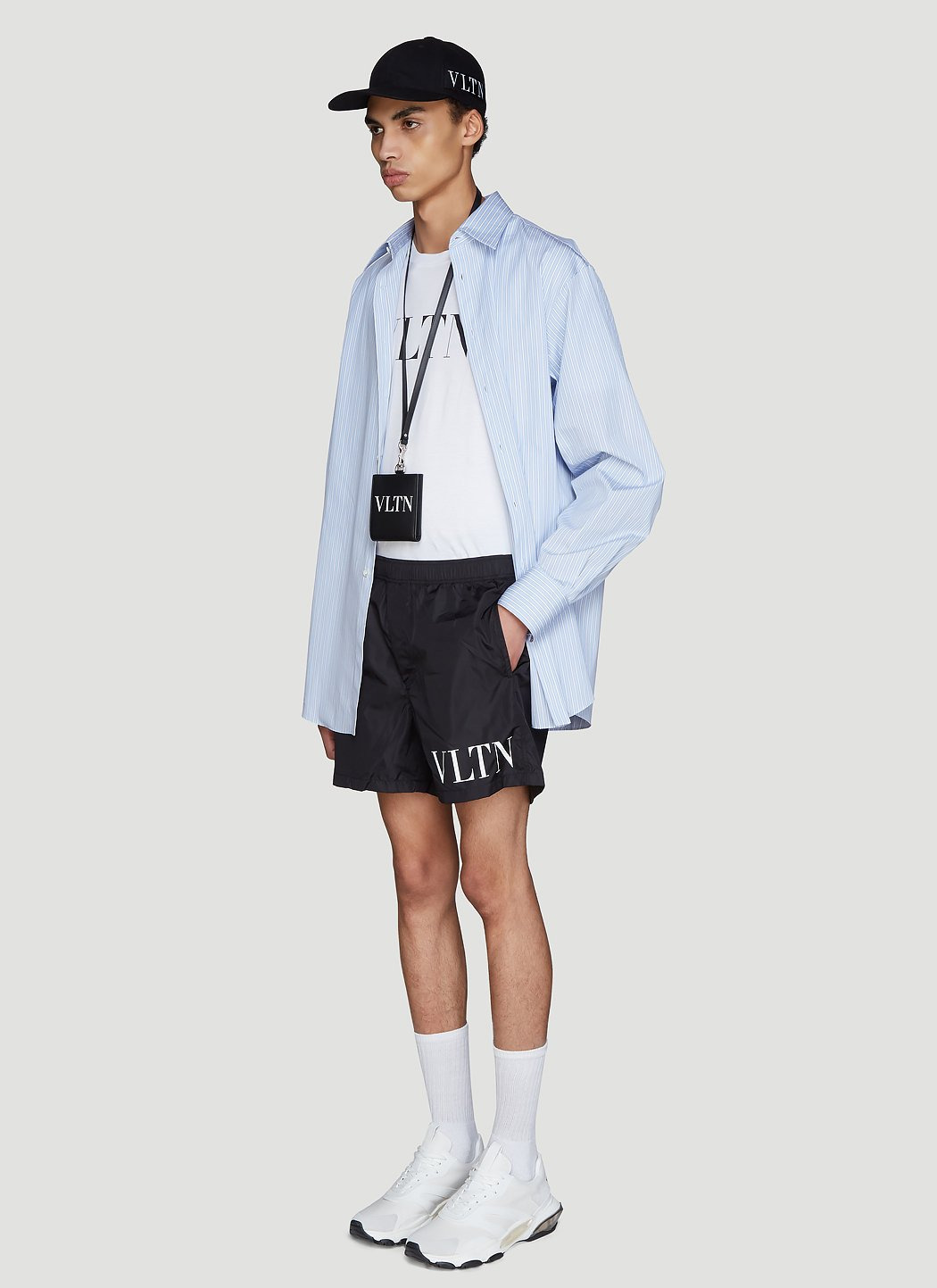 Valentino Men Vltn Swim Shorts - 2