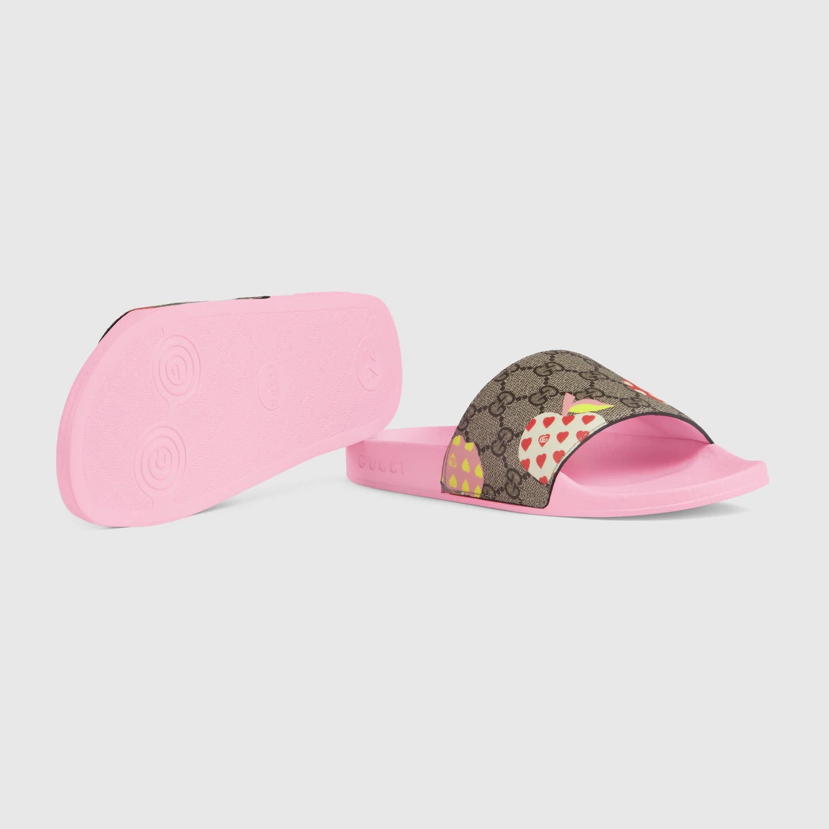 Women's Gucci Les Pommes slide sandal - 5