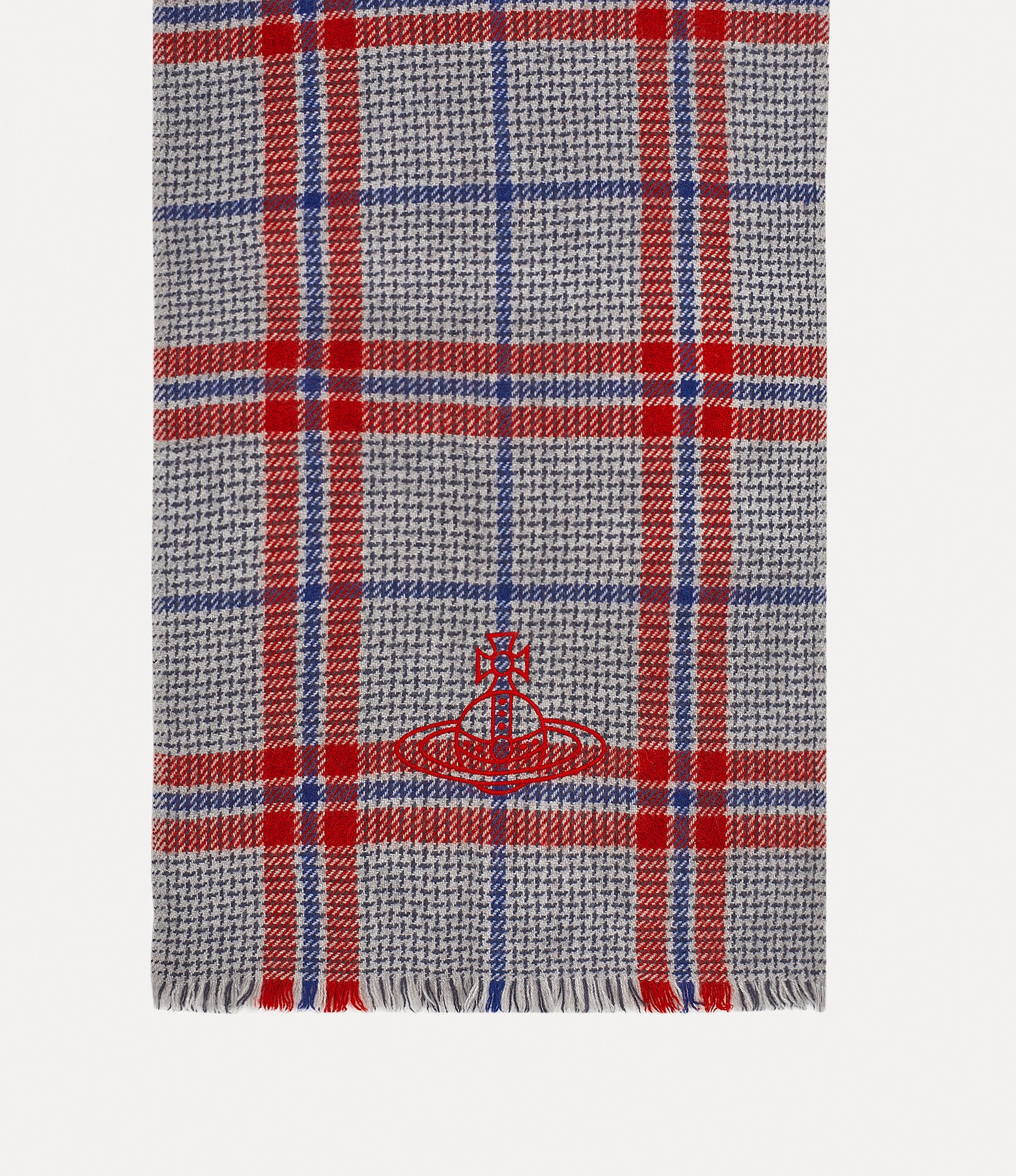 STRIPE & CHECK YAK SCARF - 3