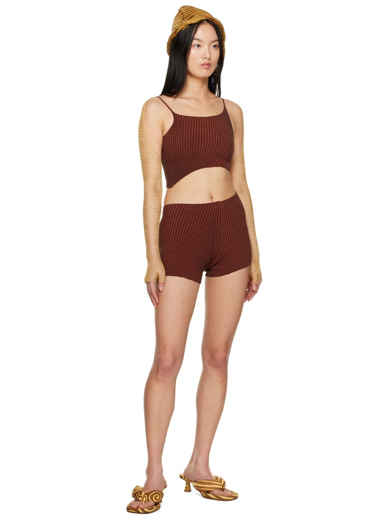 ISA BOULDER SSENSE Exclusive Orange Shorts outlook