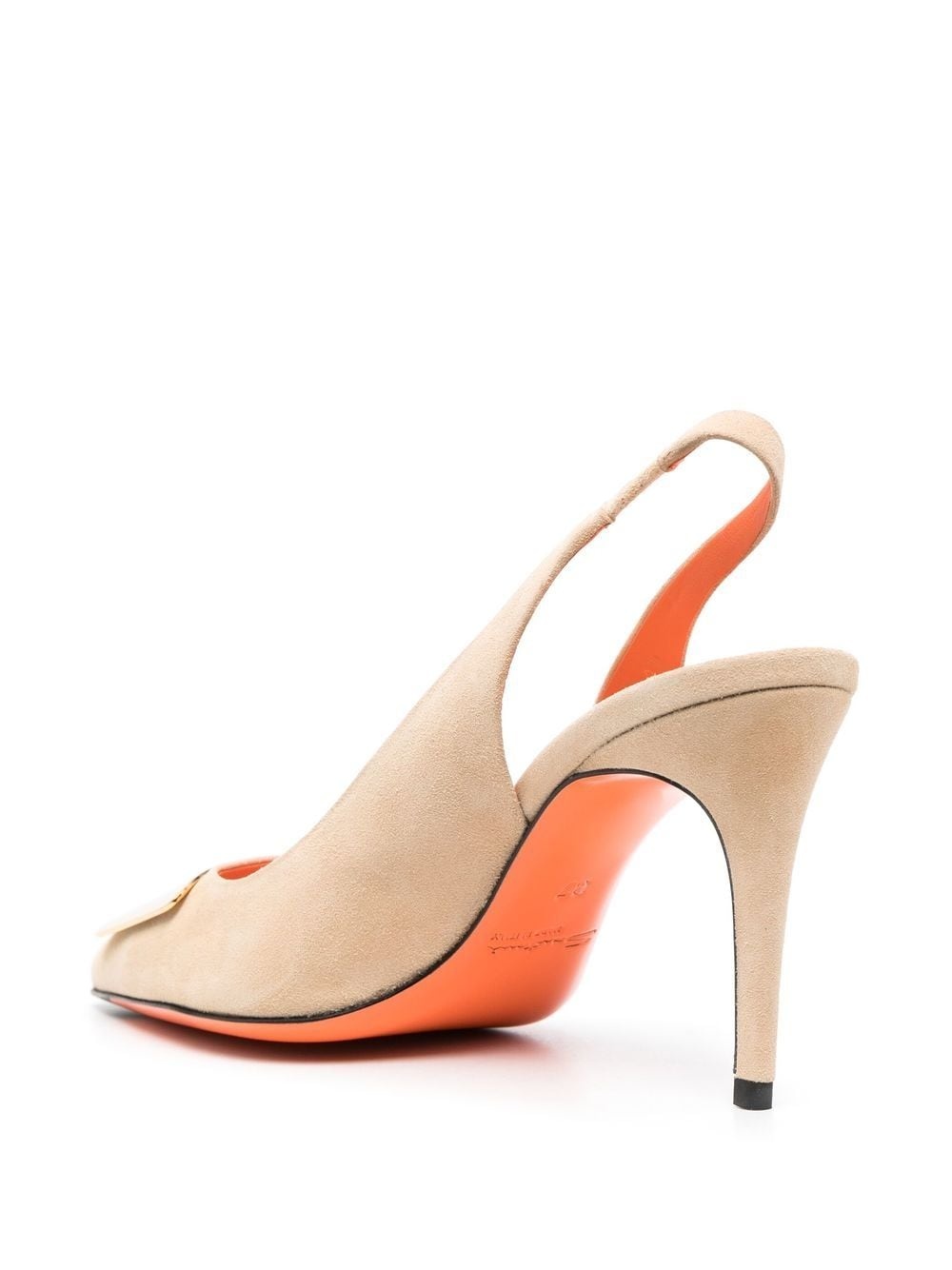 95mm suede pumps - 3