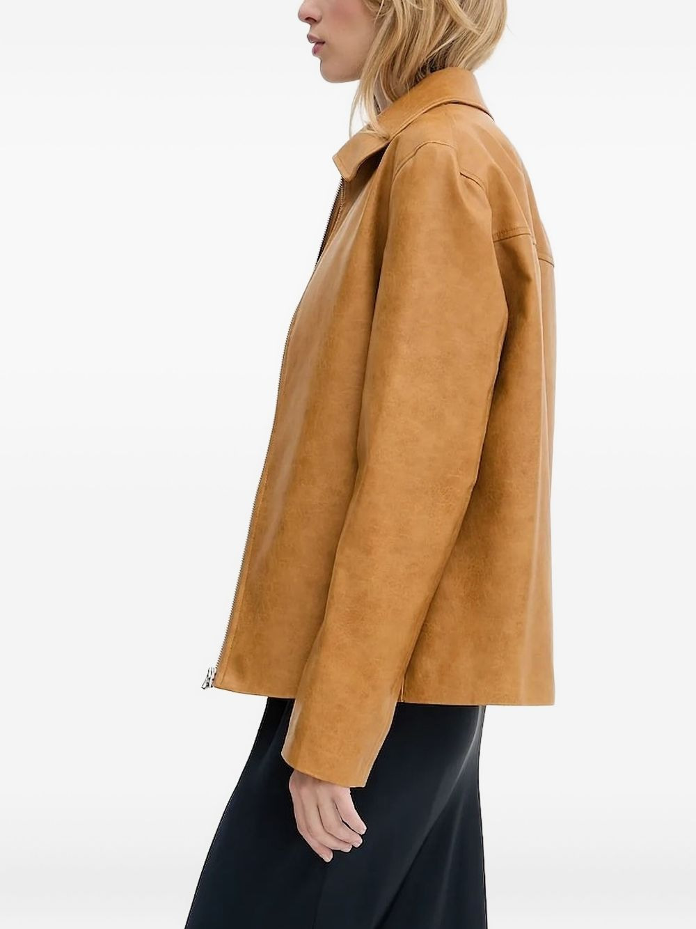 zip-front jacket - 3