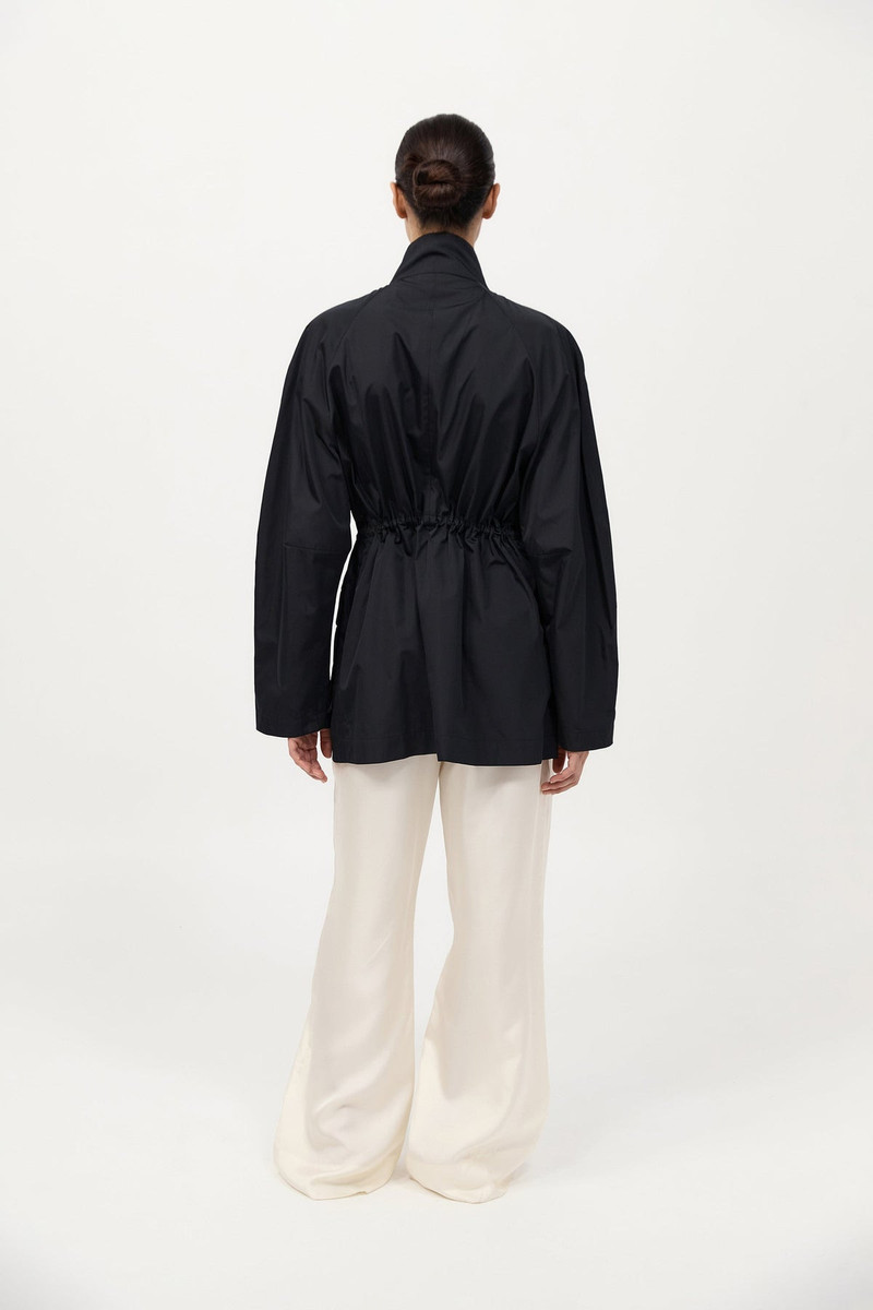 Paper Taffeta Parka - Black 6