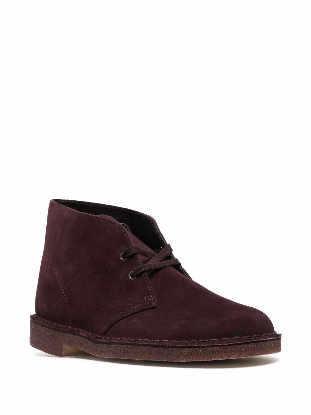 suede lace-up boots - 2