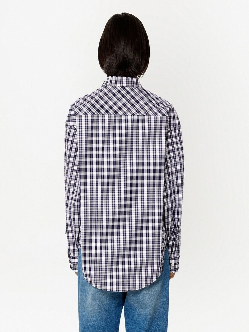 plaid-pint long-sleeve shirt 5