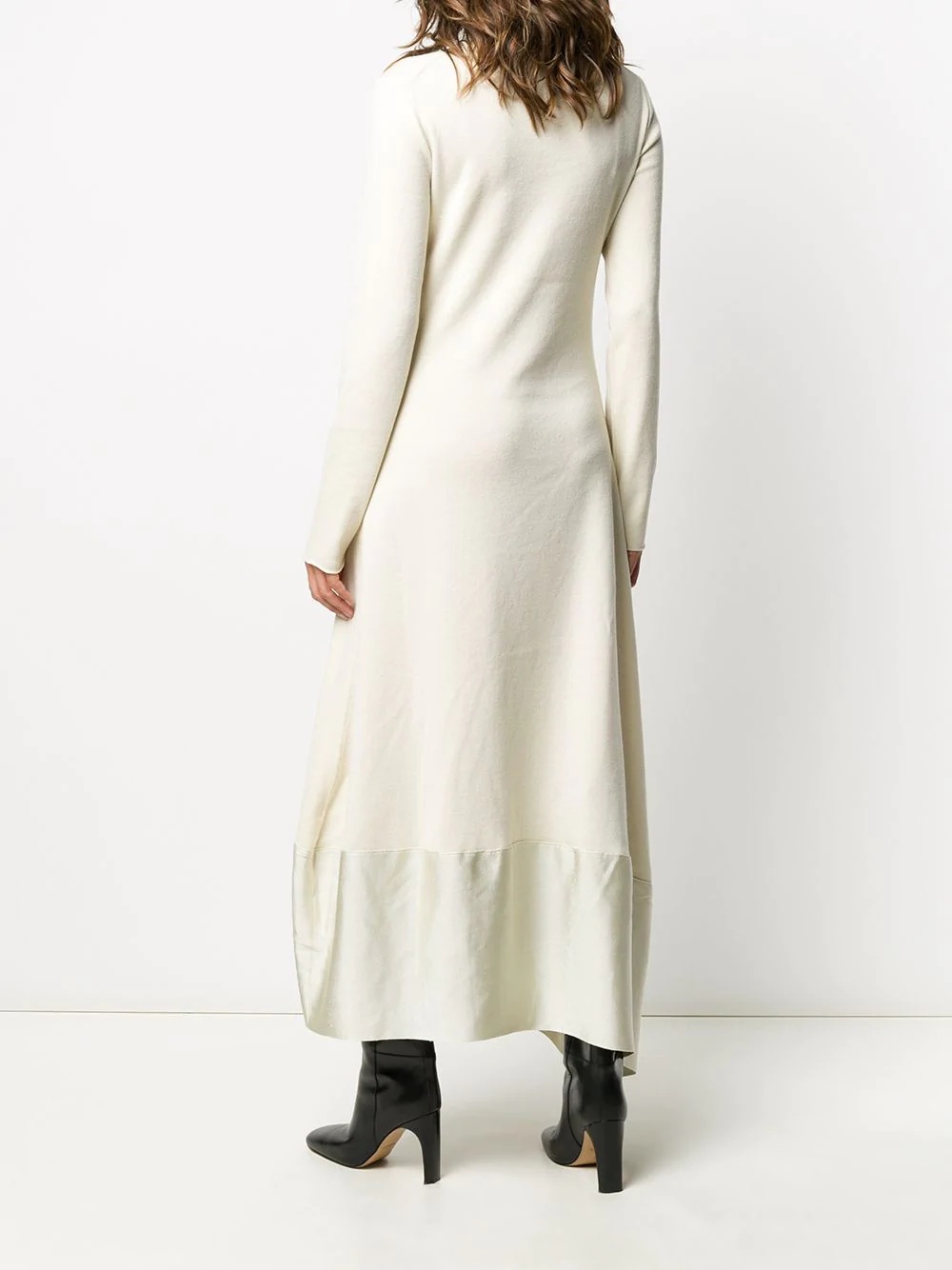 asymmetric knitted dress - 4