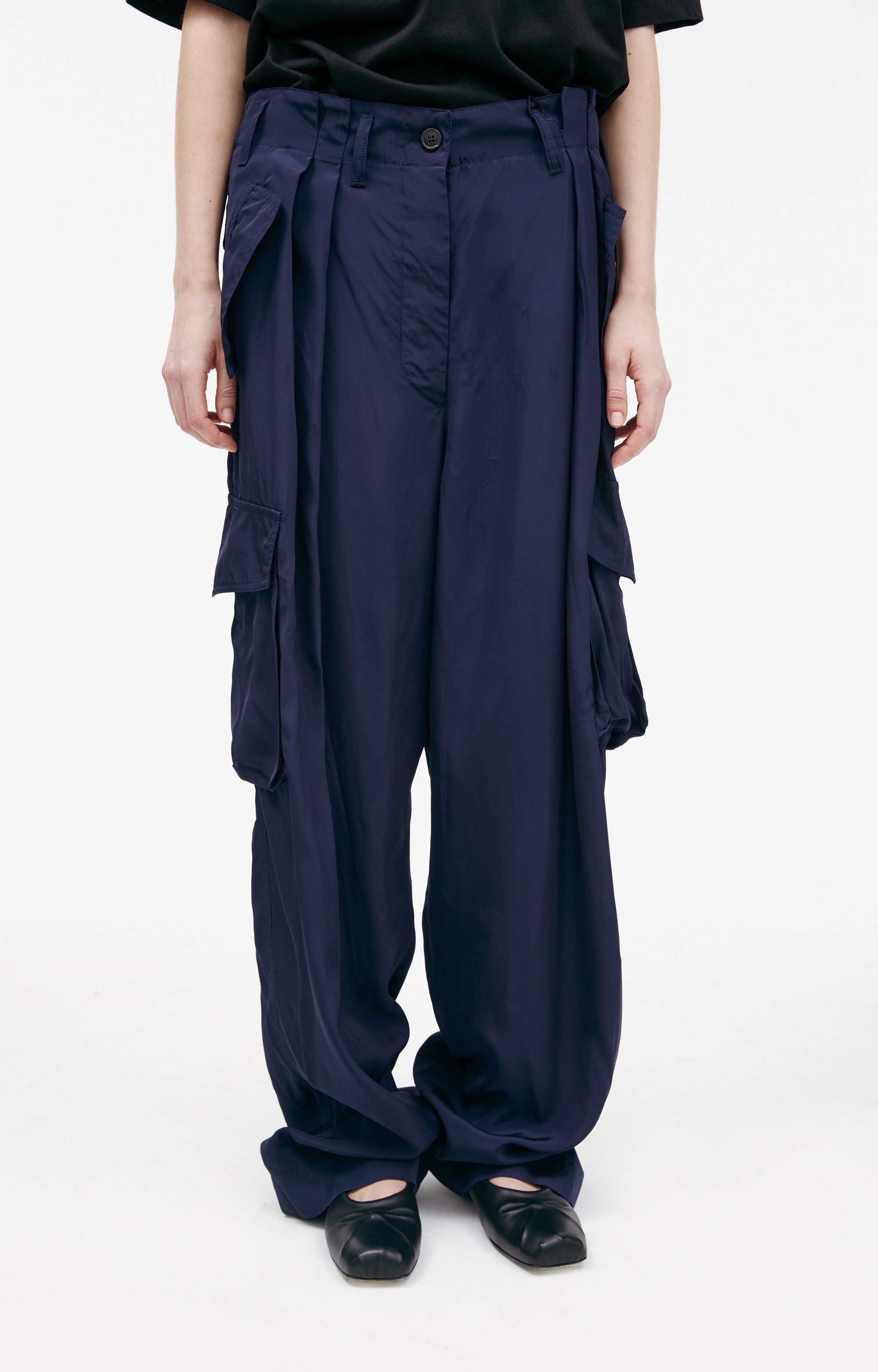 CARGO TROUSERS WITH PATCH POCKETS - 4