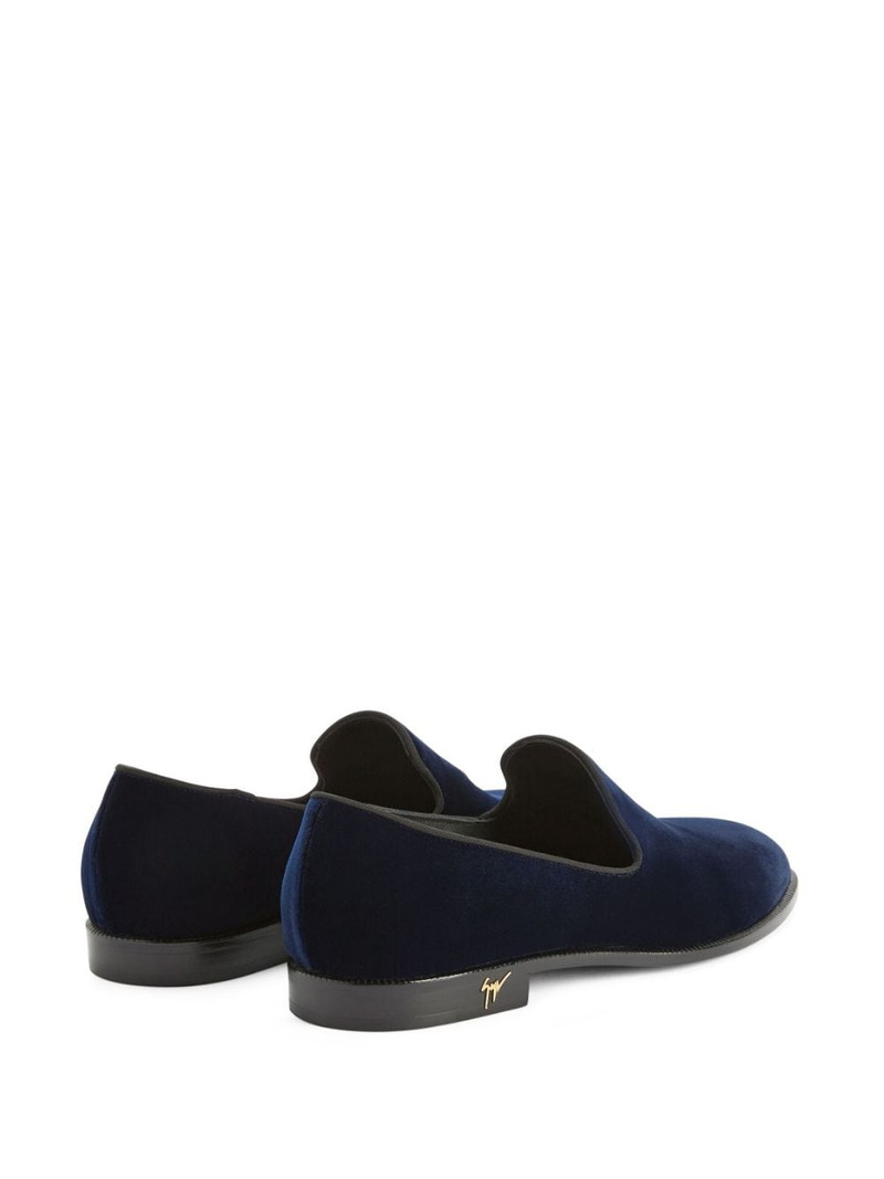 Gatien 벨벳 효과 loafers 3