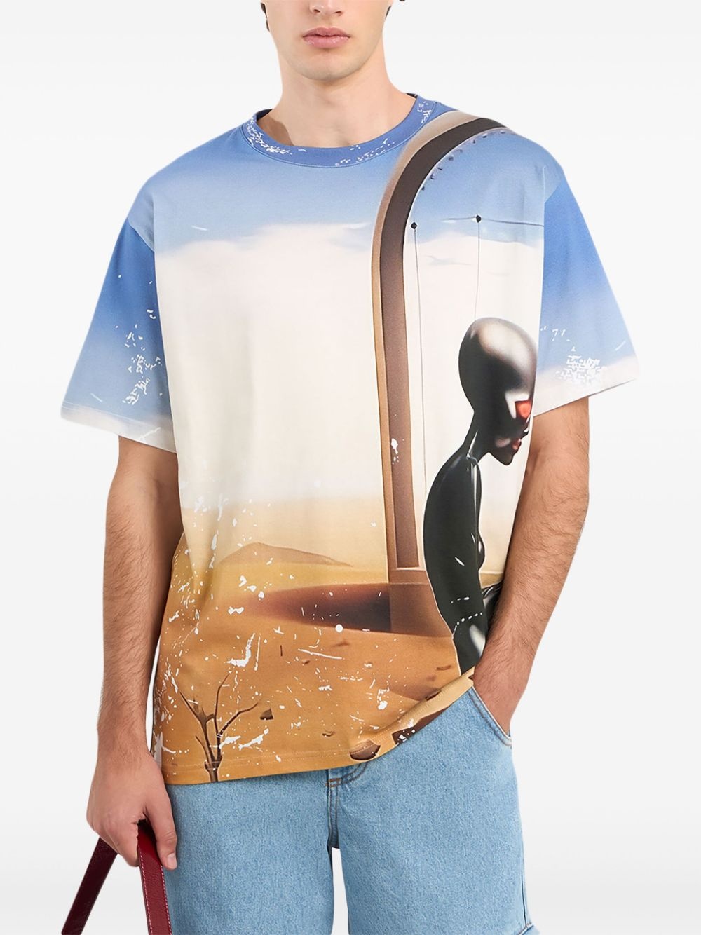 Creatures oversized t-shirt - 4