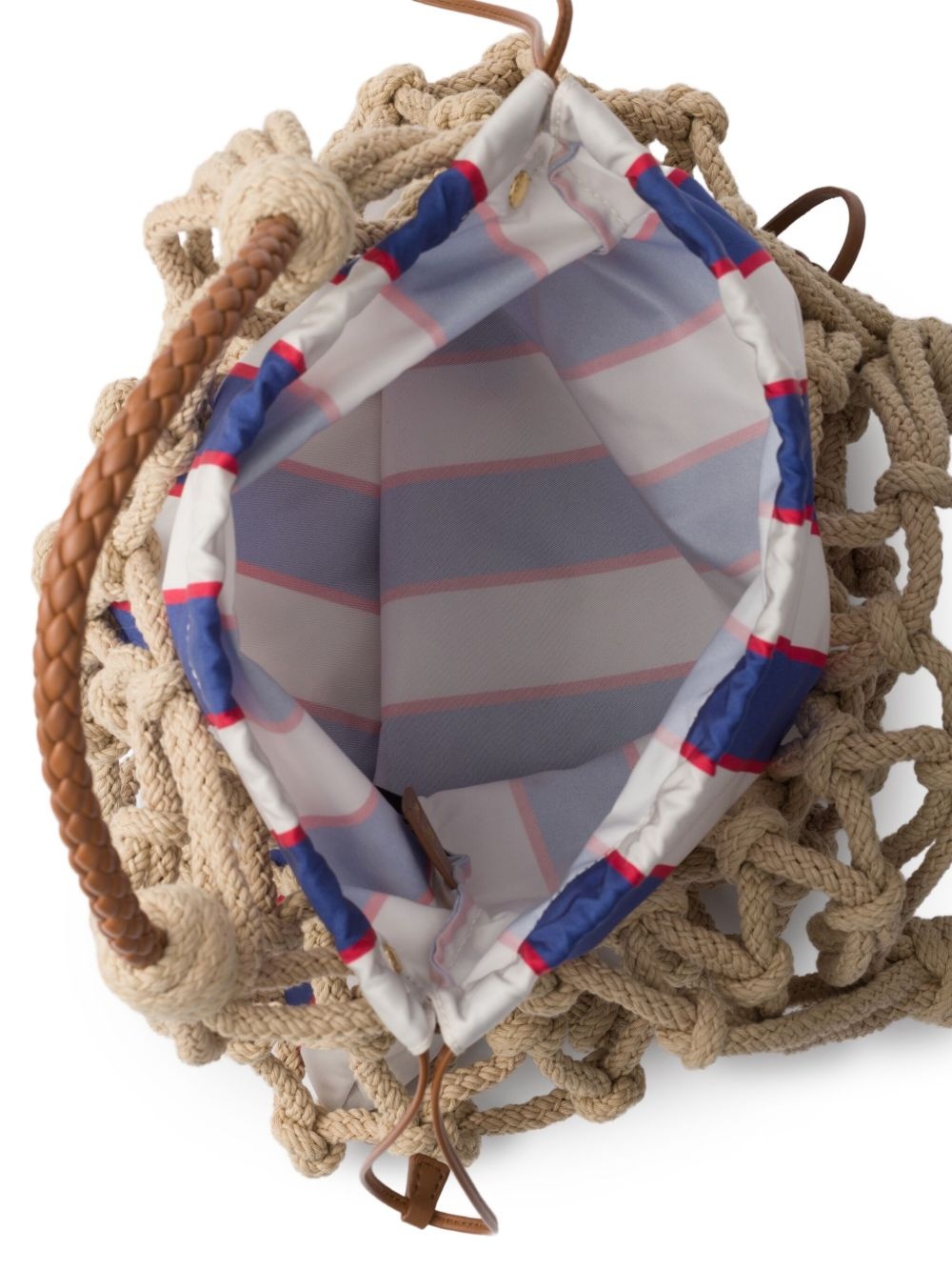 medium macramé tote bag - 5