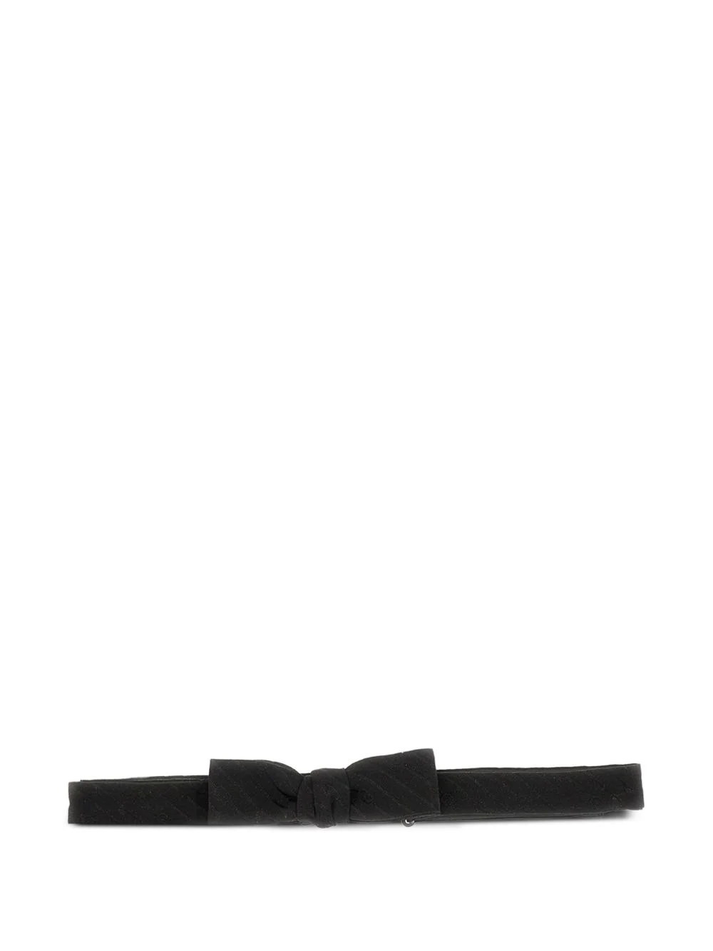 rectangular G buckle leather belt - 1