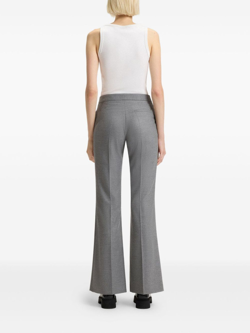 HUGO concealed-closure trousers outlook