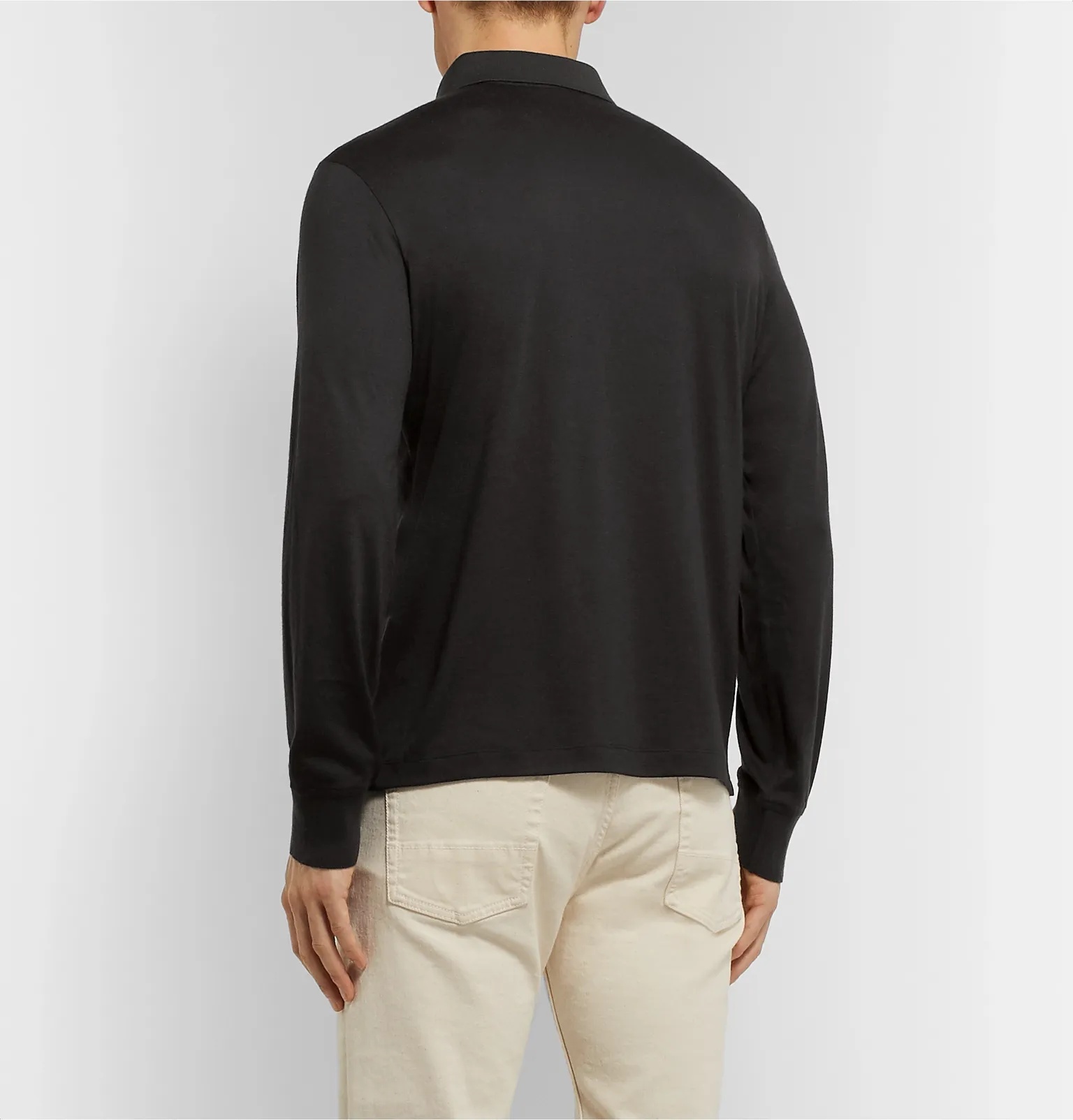 Cashmere Polo Shirt - 5