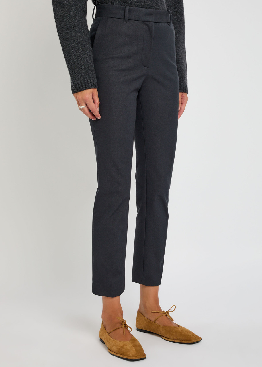 Joseph Coleman Tapered-leg Stretch-twill Trousers - 2
