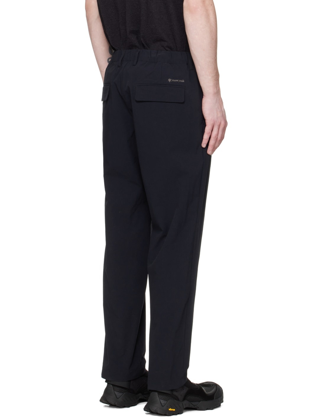 Navy Active Comfort Trousers - 3