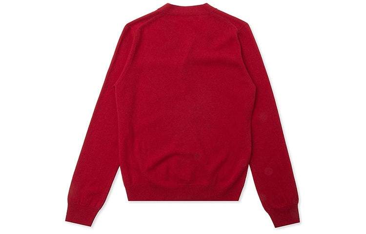 COMME des GARCONS PLAY Cardigan Red Emblem 'Red' AZ-N008-051-5 - 2