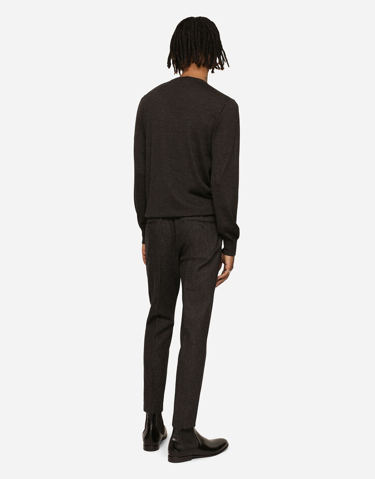 Crewneck sweater in cashmere - 4