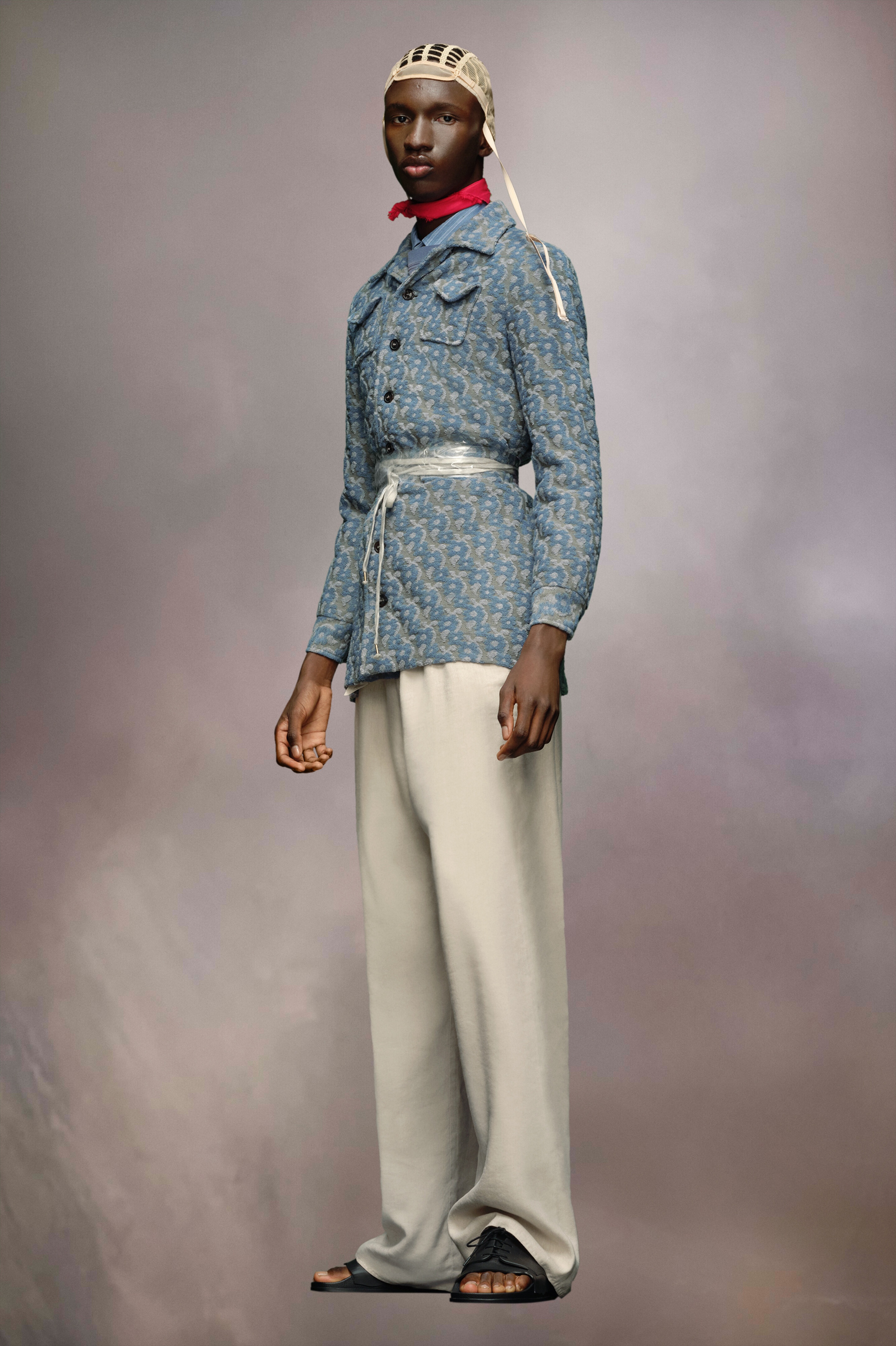 Knitted jacquard shirt - 4