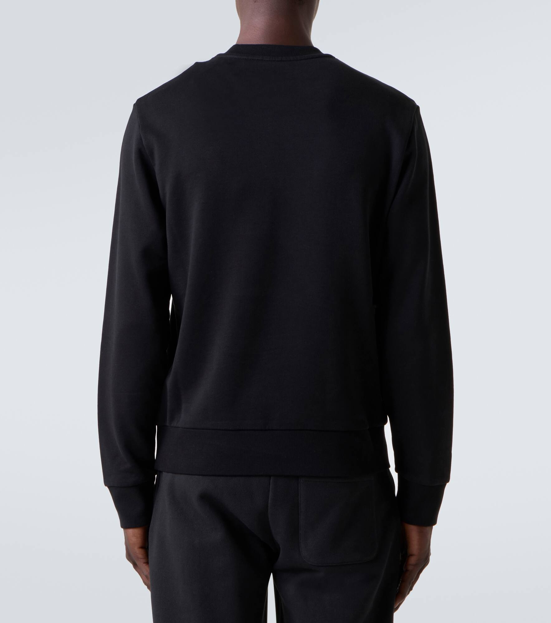 Logo cotton jersey sweatshirt - 4