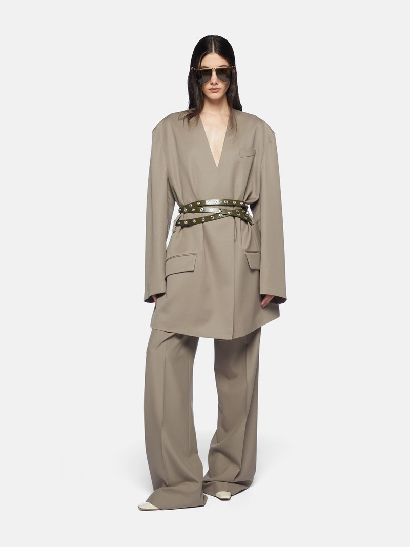 THE ATTICO TAUPE LONG PANTS outlook