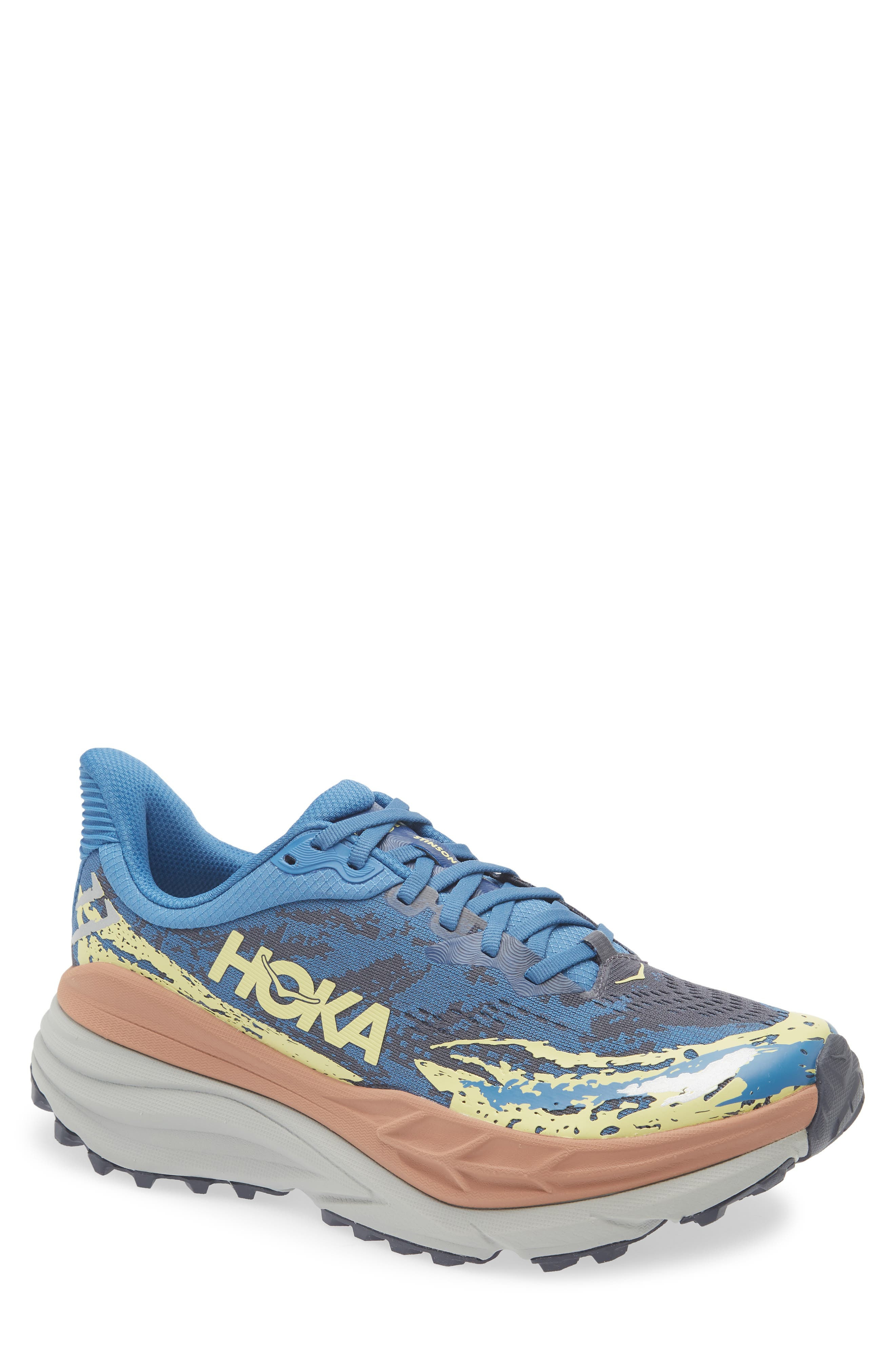HOKA Stinson ATR 7 Running Shoe in Foggy Night /Cardamom at Nordstrom - 1