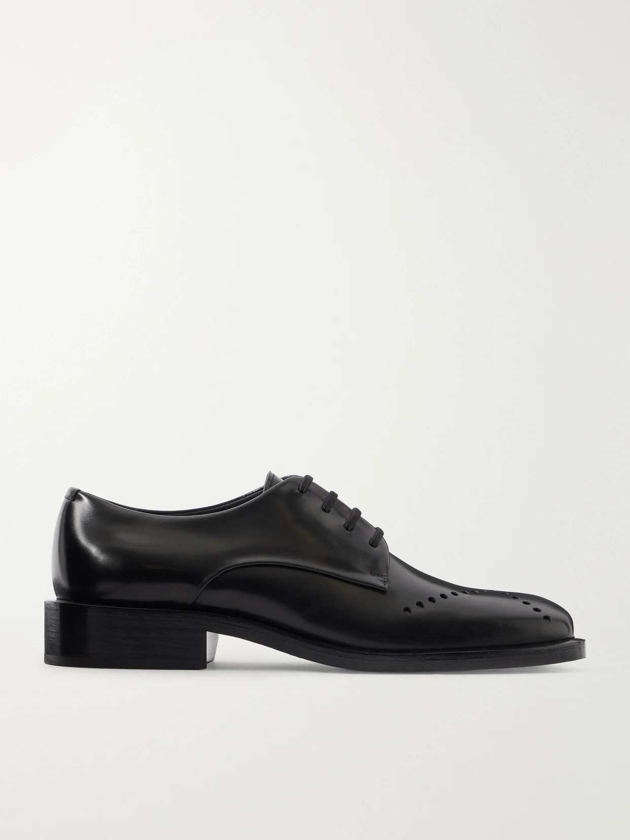 Perforated Leather Brogues - 1