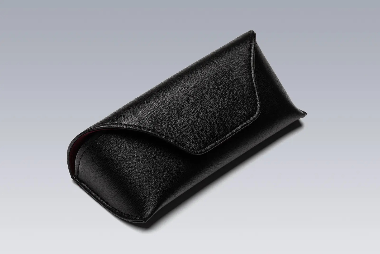 F1-T-CASE Leather Eyeglasses Case Black - 1