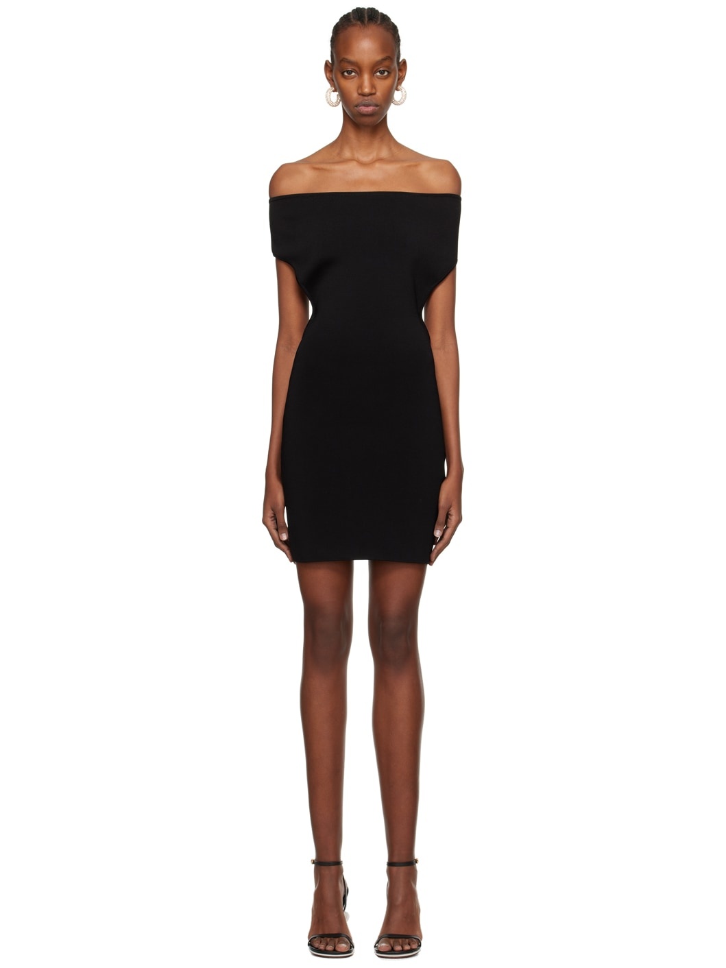 Black Les Sculptures 'La robe Cubista' Minidress - 1