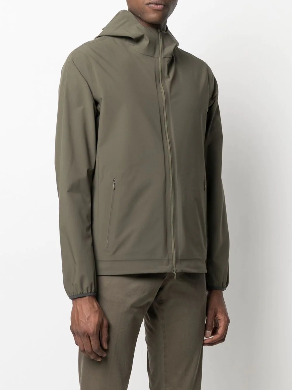 bonded-seam hooded jacket - 3