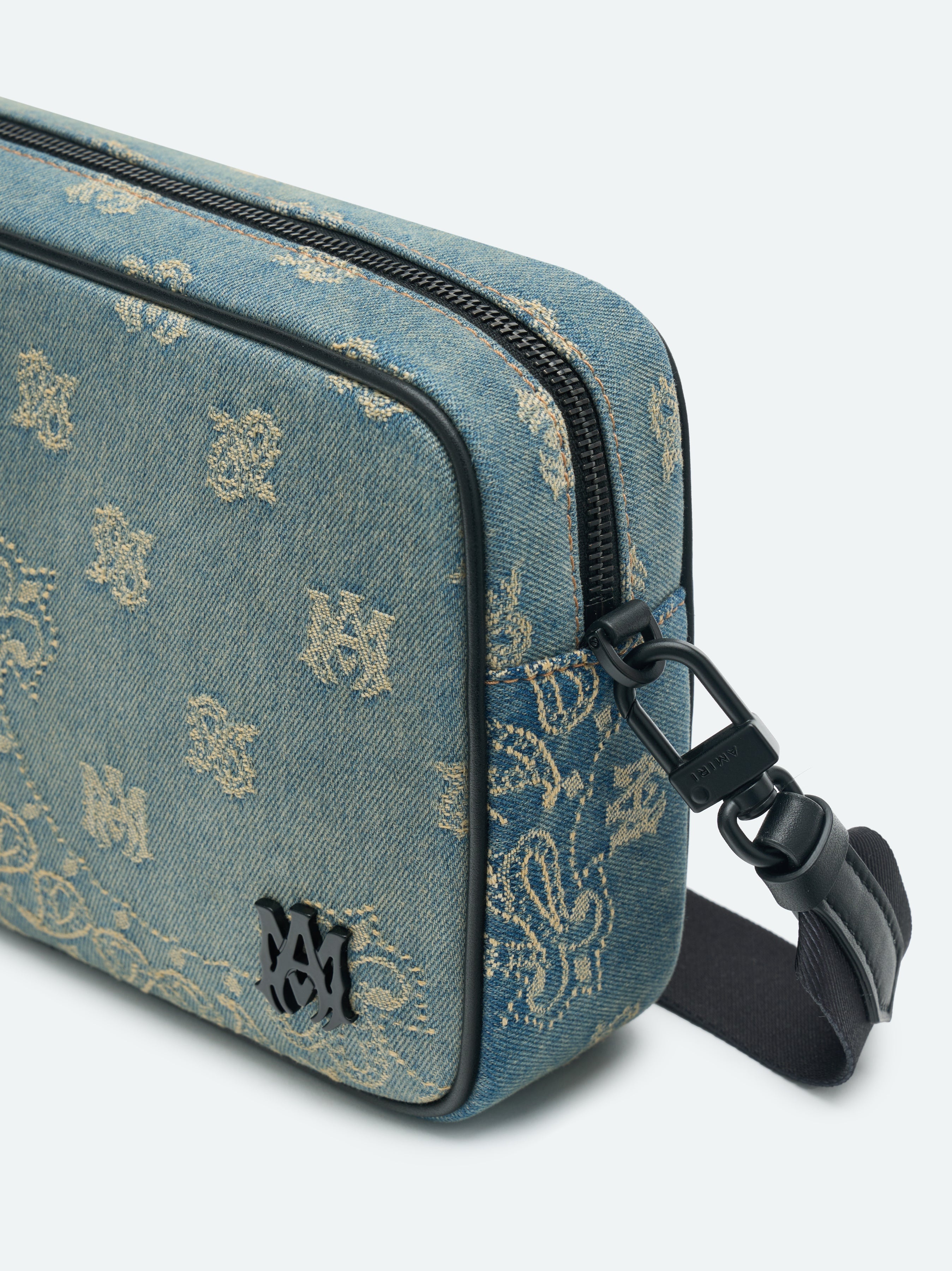 DENIM BANDANA JACQUARD CAMERA CASE - 5