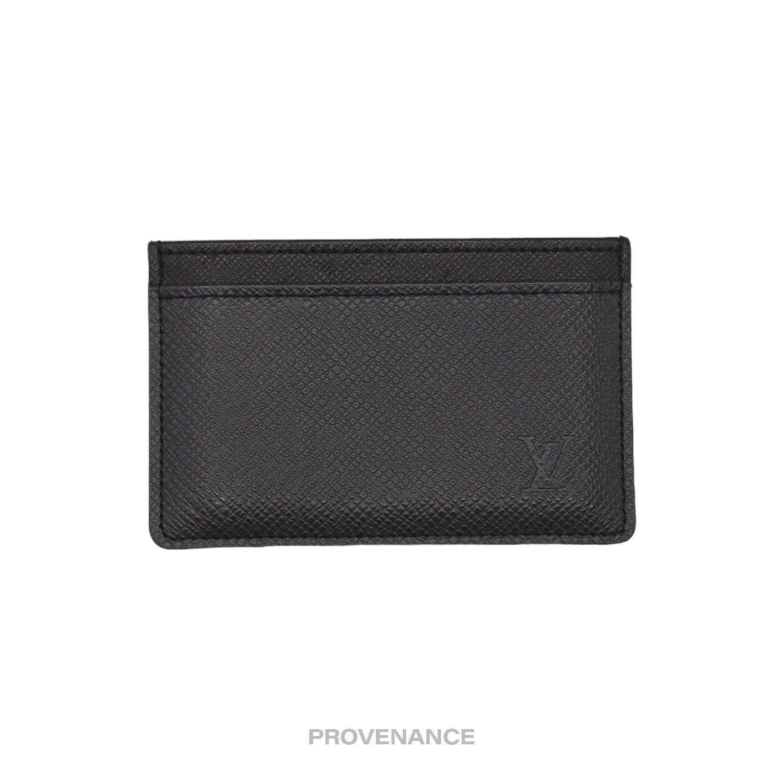 Louis Vuitton Card Wallet - Taiga Ardoise Leather - 2