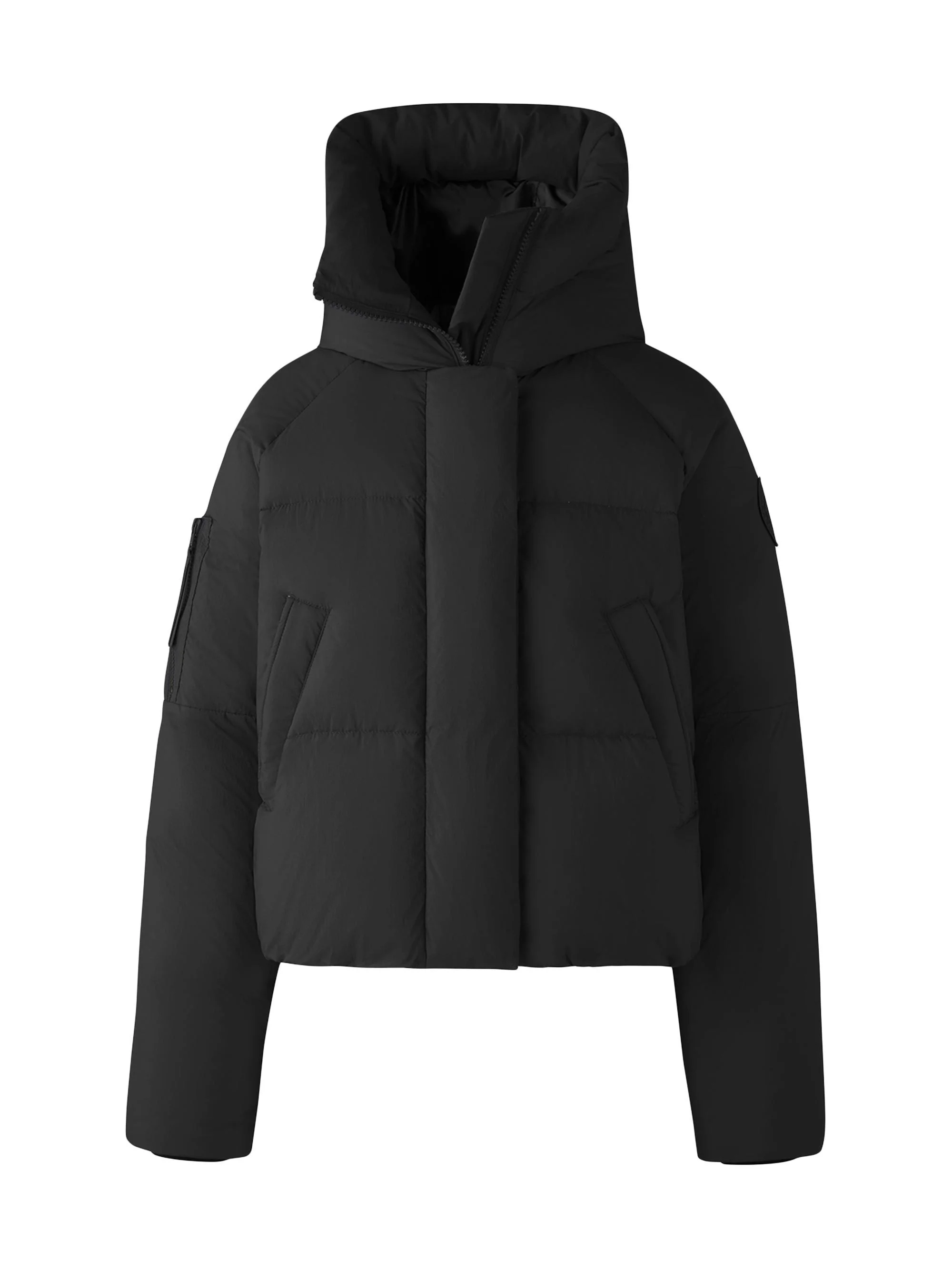 Women's Chilliwack Hooded Puffer Jacket - Black Noir - 1