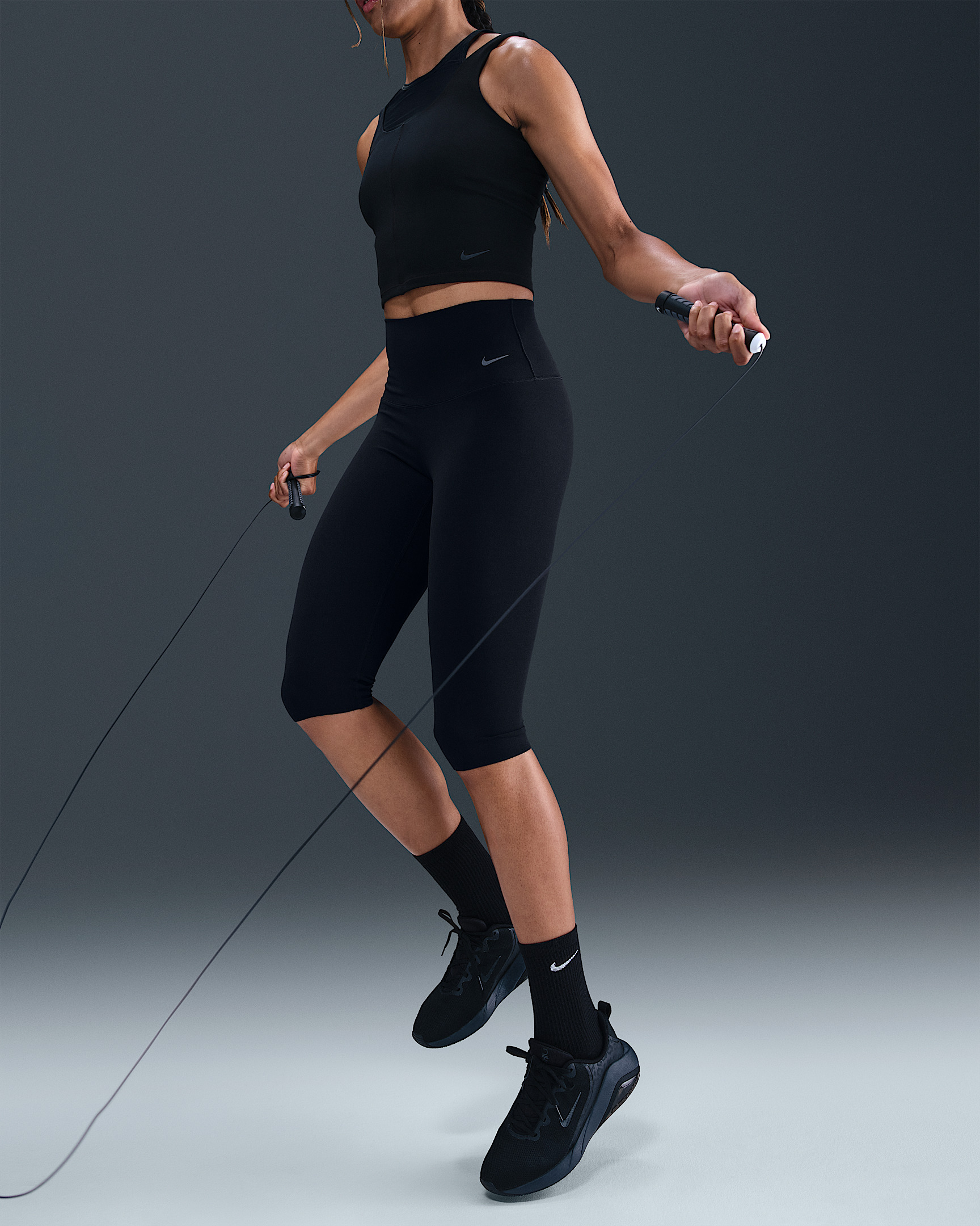 Nike Zenvy Women's Gentle-Support High-Waisted Capri Leggings - 5