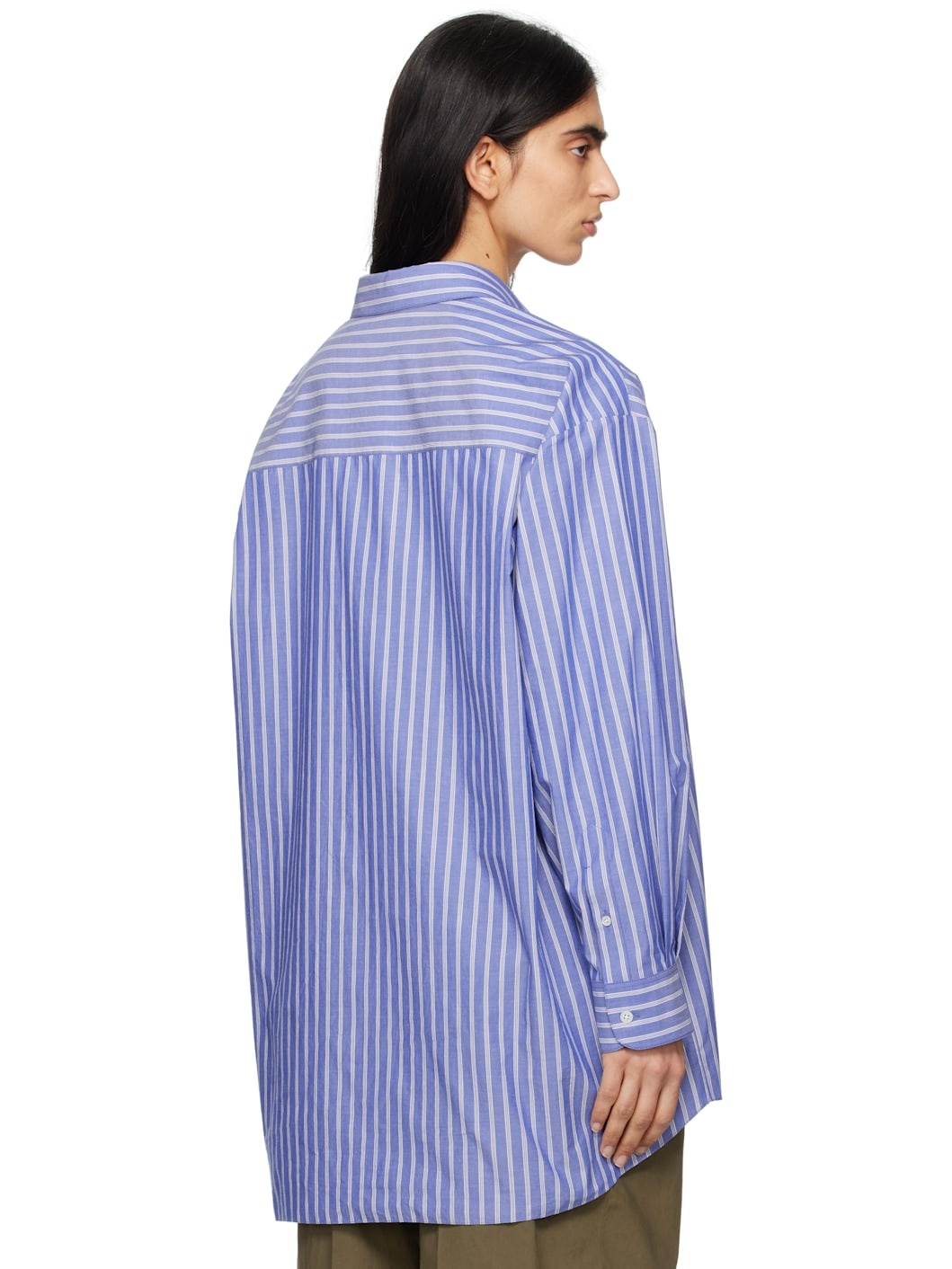 Navy & White Luka Shirt - 3