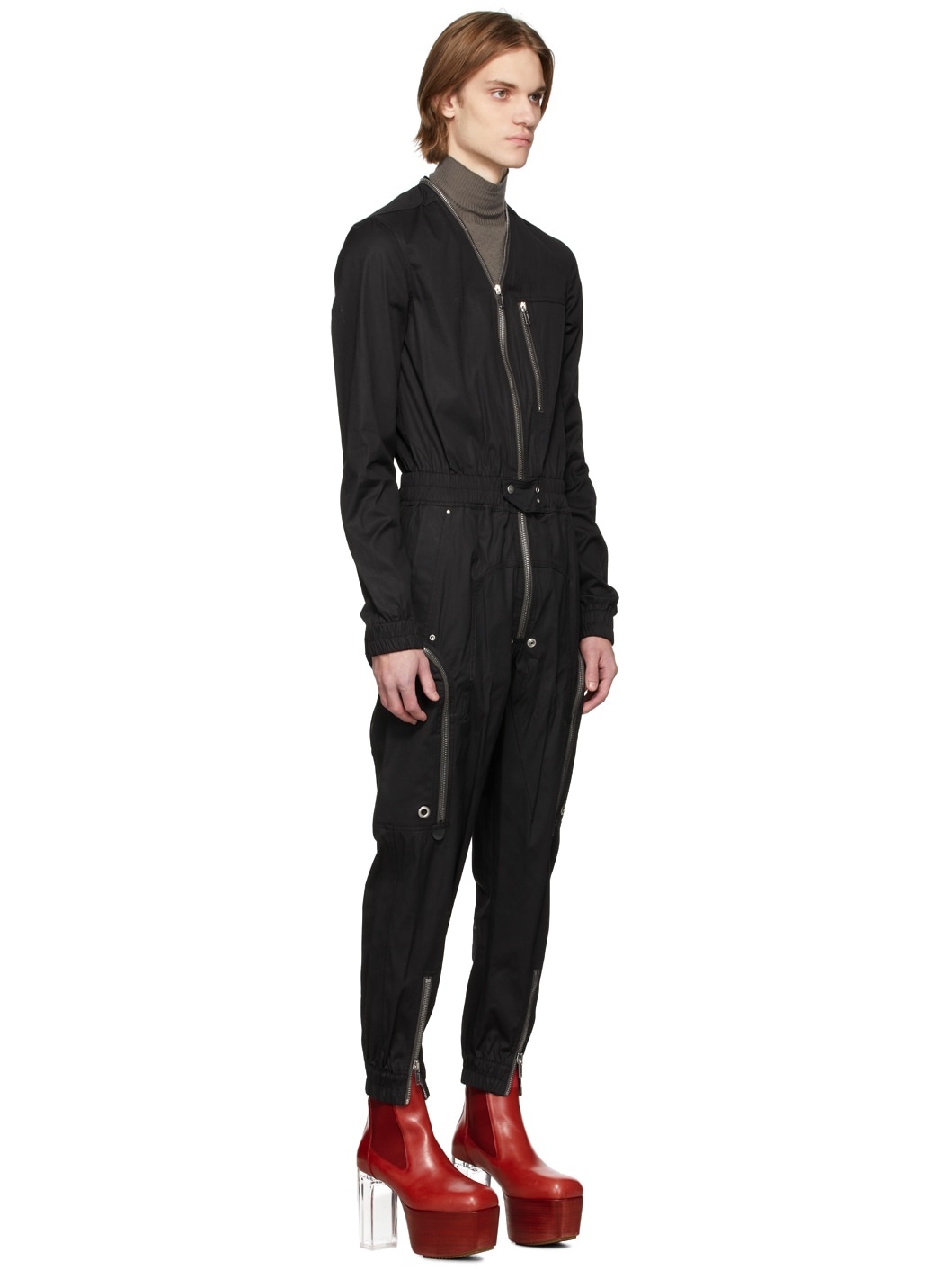 Black Bauhaus Larry Flightsuit - 2