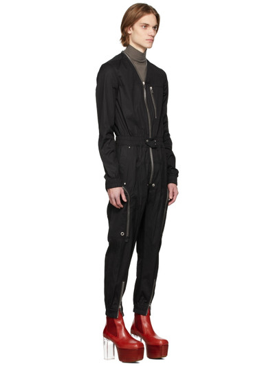 Rick Owens Black Bauhaus Larry Flightsuit outlook