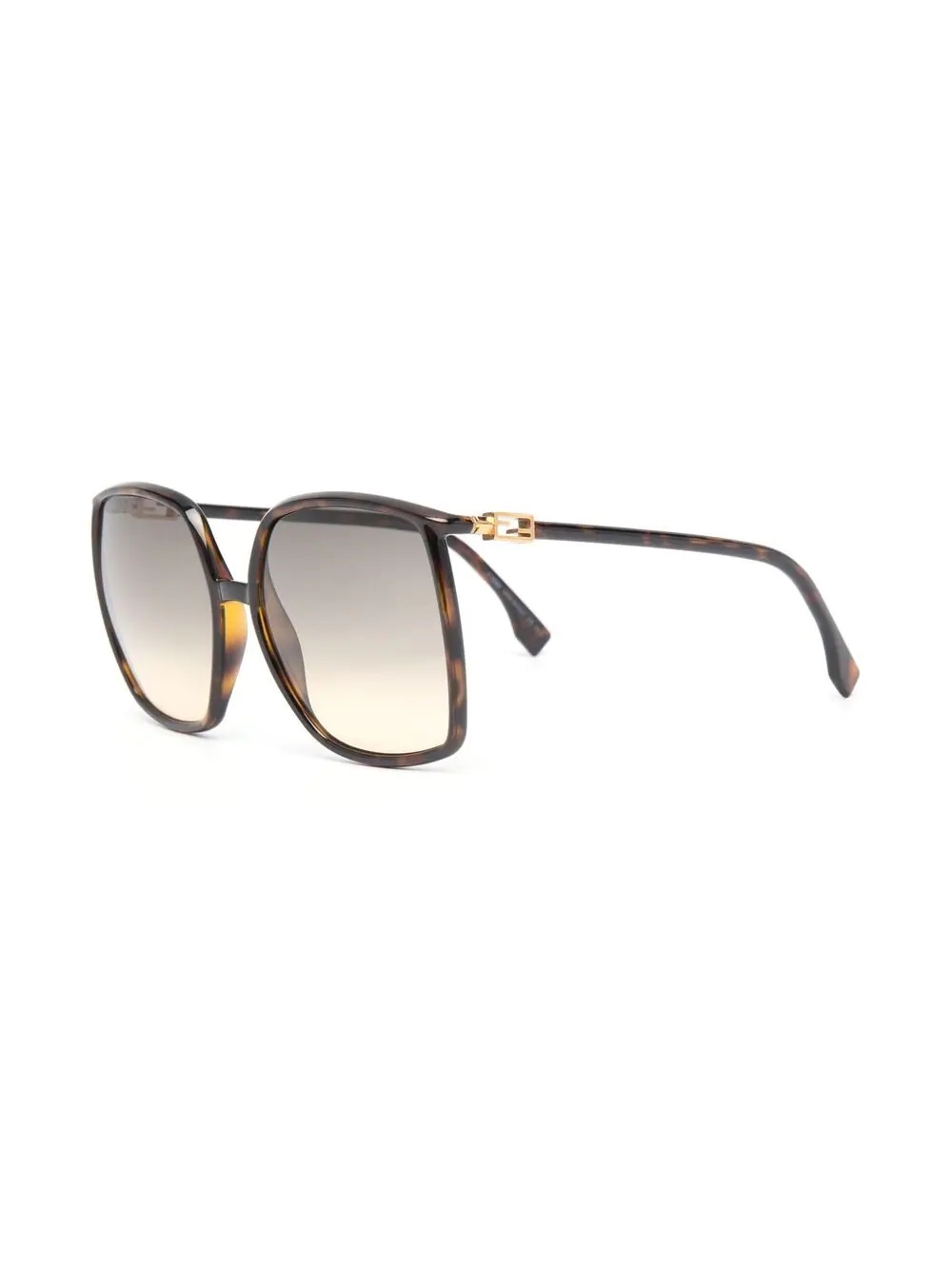 oversized square-frame sunglasses - 2