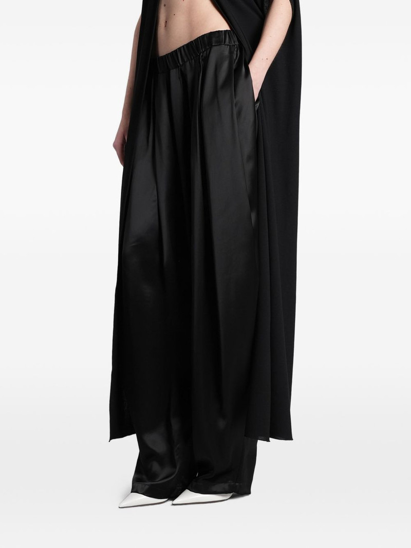 Simona pleated palazzo pants 3