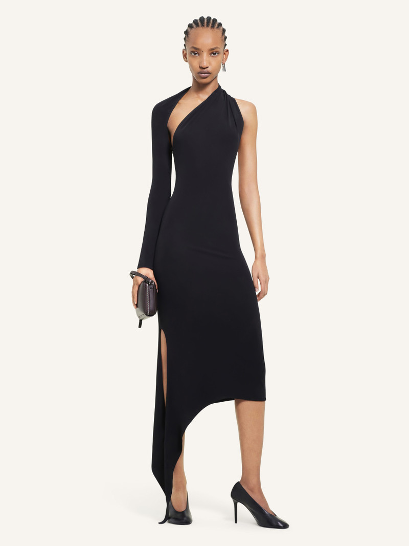 courrèges LONG SLASH CREPE DRESS outlook