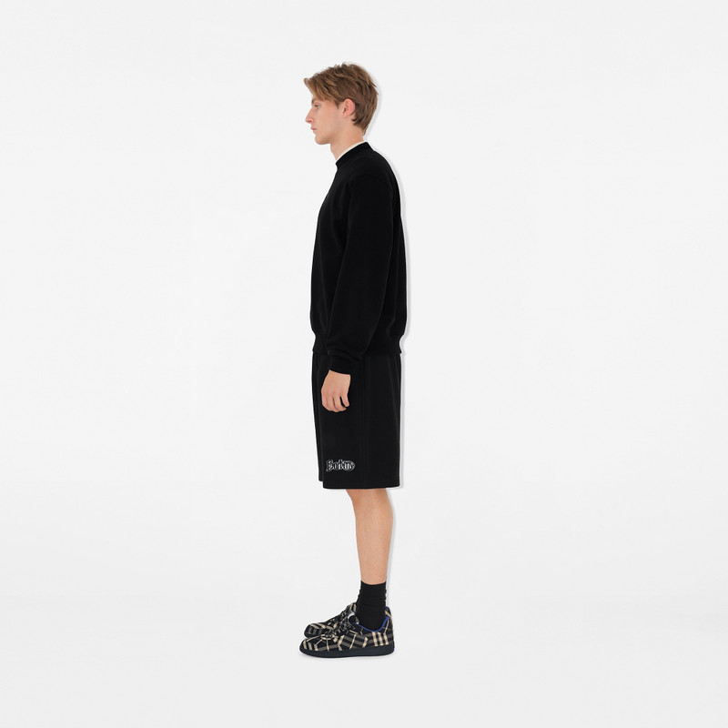 Logo Cotton Shorts 5