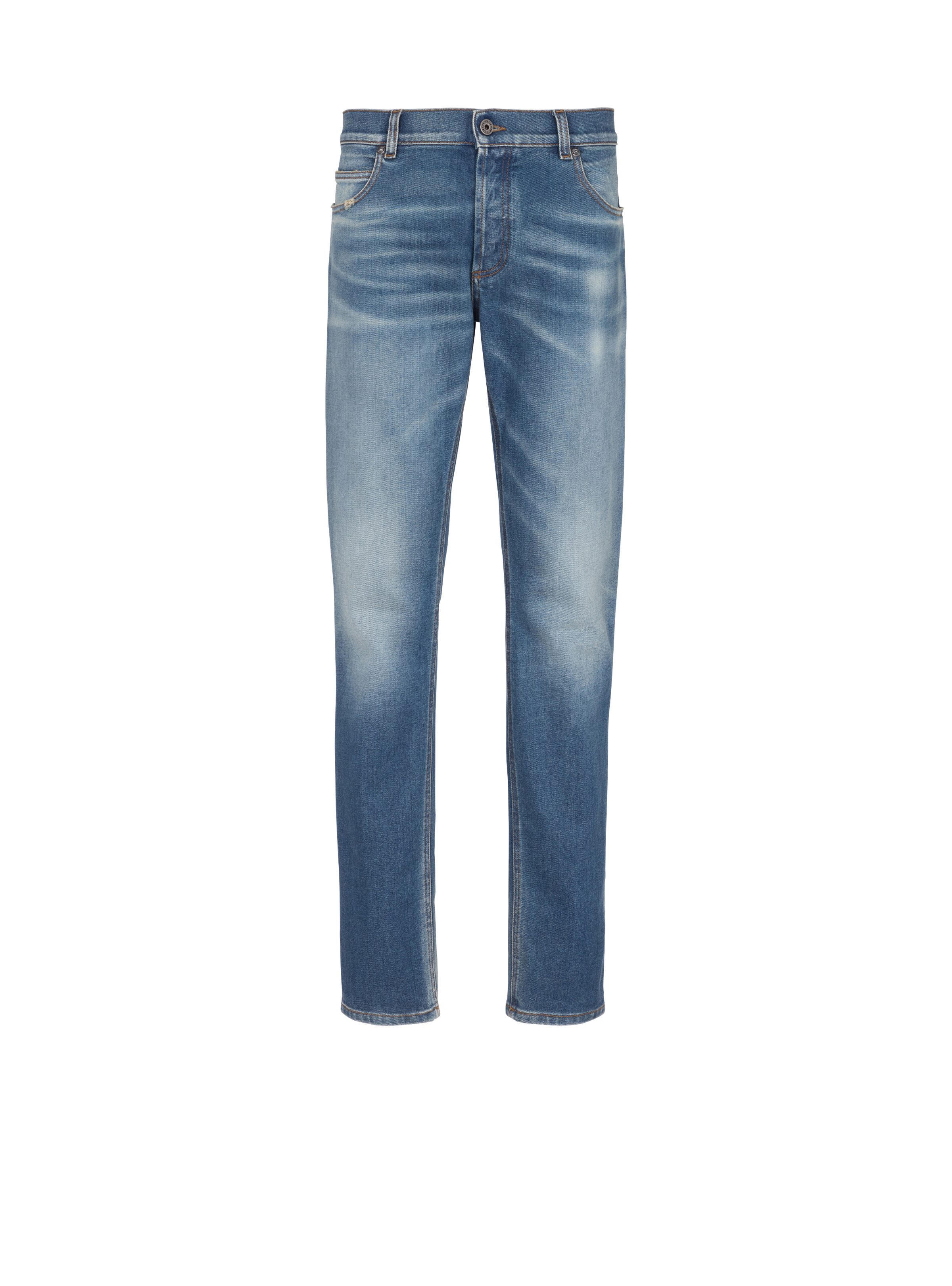 Slim-fit denim jeans - 1