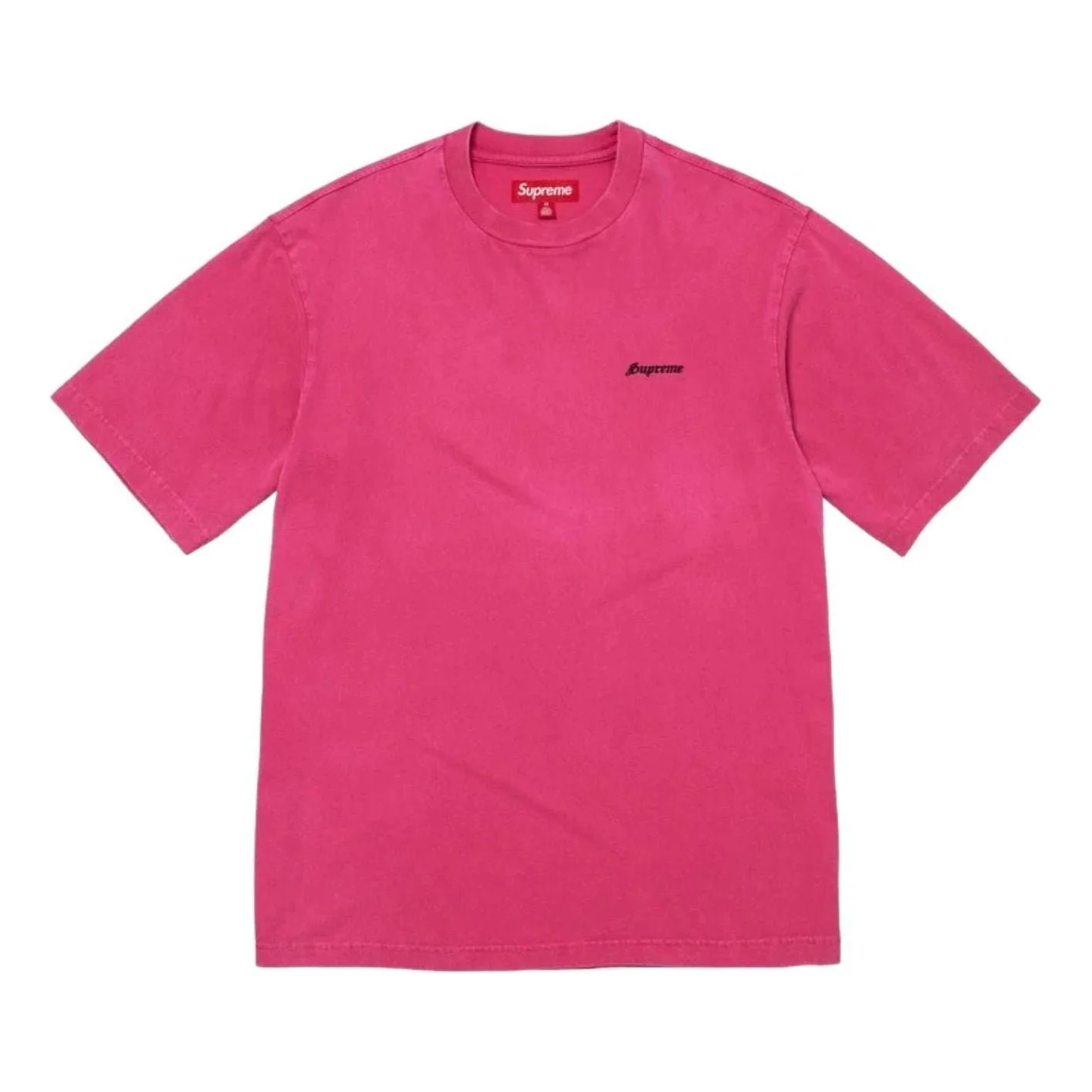 Supreme SS26 Washed S/S T-Shirt 'Magenta' SUP-SS26-306-PNK - 1